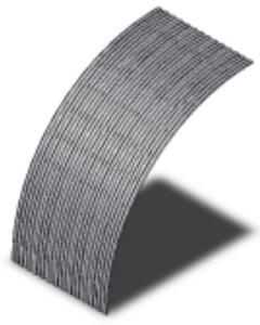 Ring sheet 0.95mm wo/holes - replacement f/silo 2750